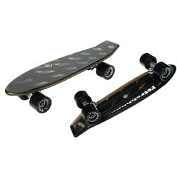 Atom Black 21-inch Mini Retroh Molded Skateboard-Image