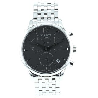 Tissot Men's 'Tradition' Stainless Steel Bracelet Chronograph Watch