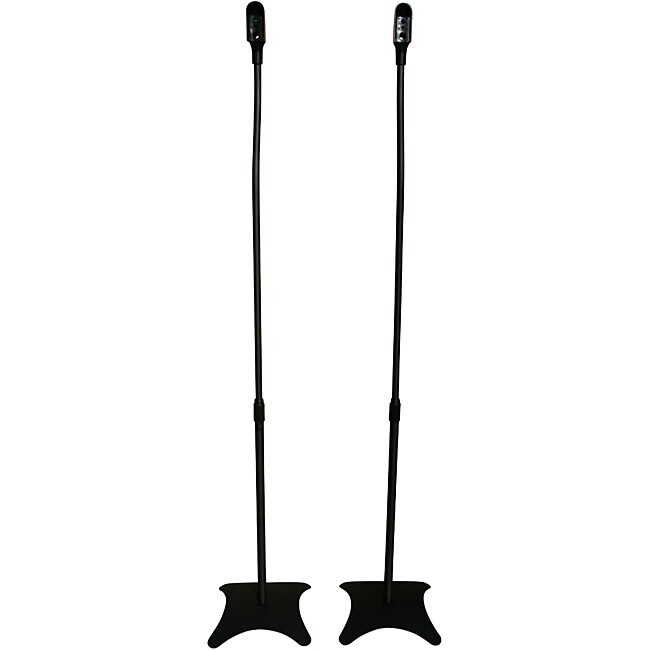 Mount-It! Home Theater Satellite Speaker Stands (Pack of 2)