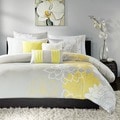 Madison Park 'Brianna' Contemporary 6-piece Duvet Cover Set