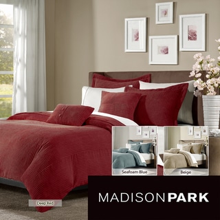 Madison Park Leland 5-piece Duvet Cover Set