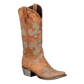 Lane Boots Brown 'Old Mexico' Cowboy Boots