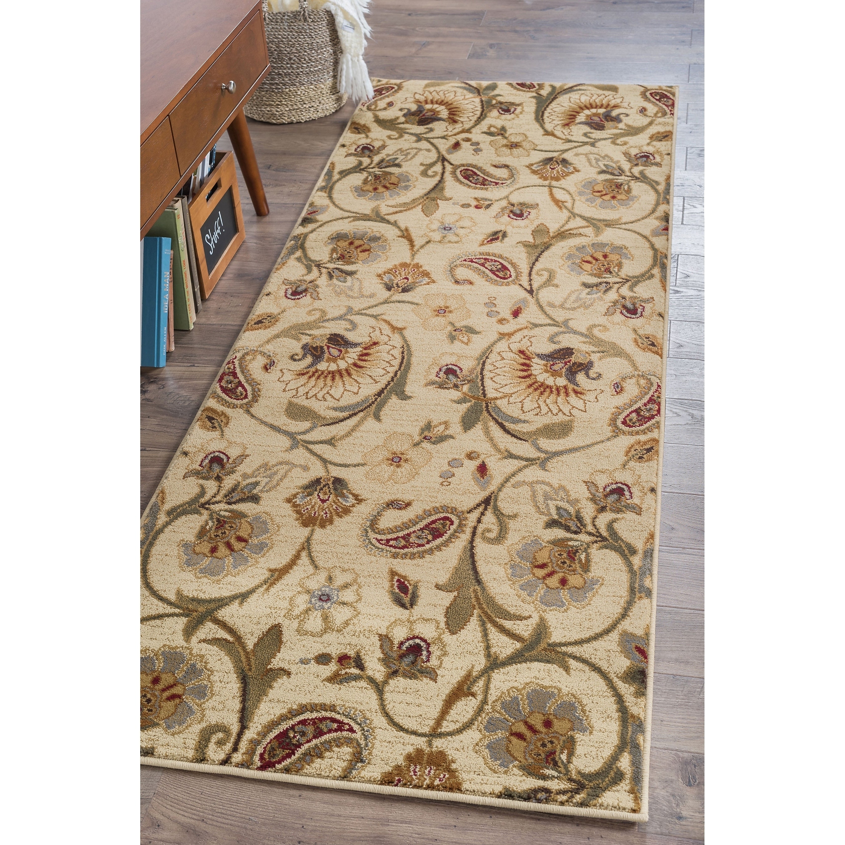 Infinity Collection Ivory/ Beige Rug (710 x 103)