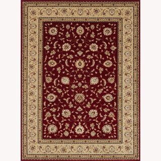 Find Shop Primeval Red/ Beige Oriental Rug (11'2 x 14'6)