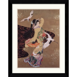 Haruyo Morita 'Dance of the Cranes' Framed Art Print