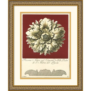 Guerra 'Rosone Antico II' Framed Art Print