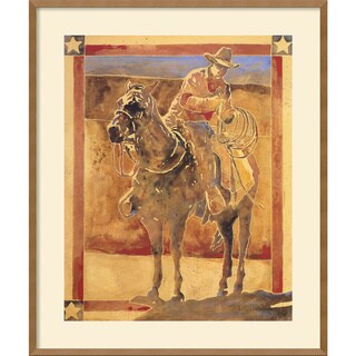 Michael Swearngin 'Rugged Spirit' Framed Art Print