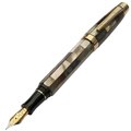 Xezo Maestro All-black Mother-of-pearl Pen Set in Leather Gift Box