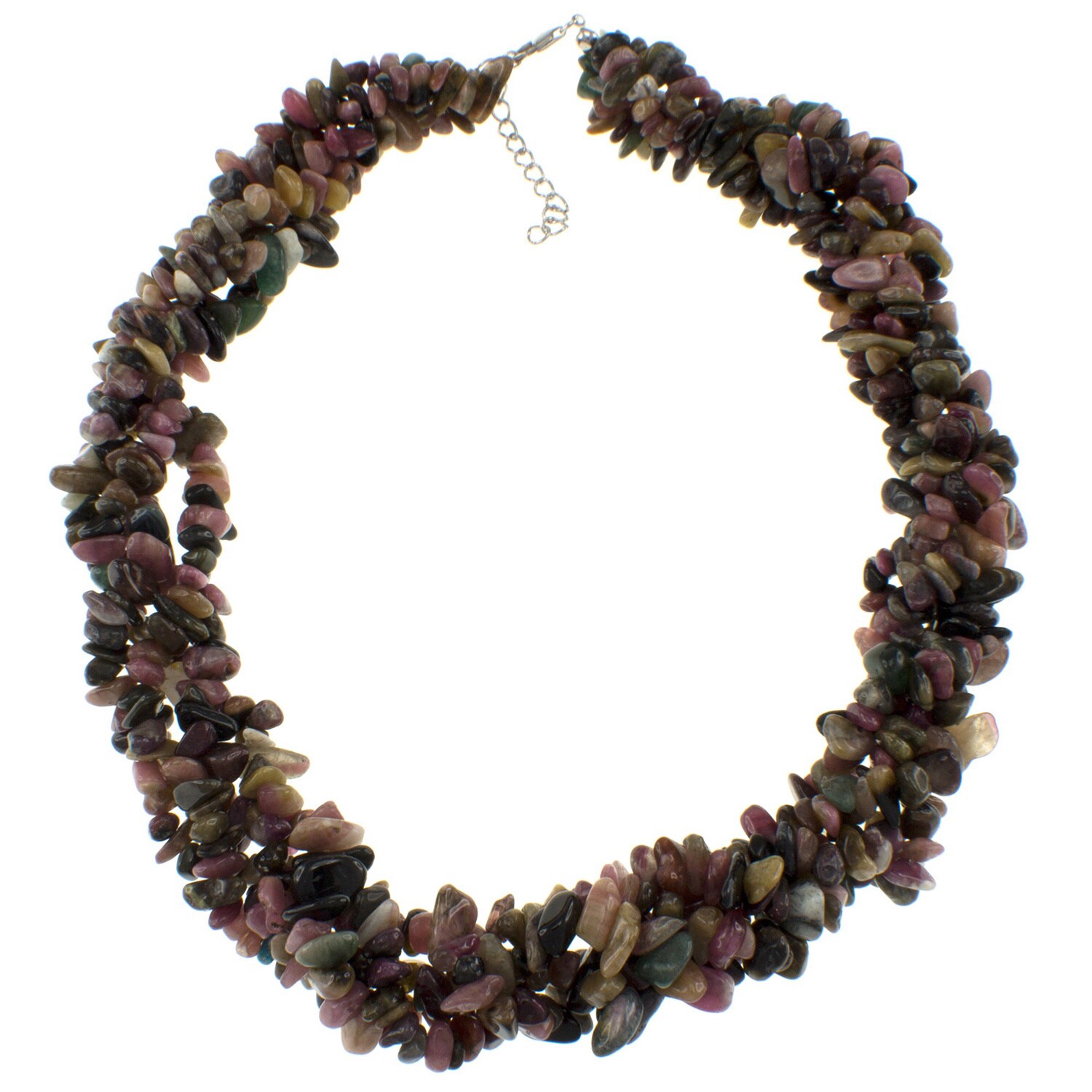 Pearlz Ocean Sterling Silver Tourmaline Chips Necklace Today $37.49