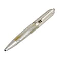 Maestro 925 Sterling Silver & Mother of Pearl Ball Pen w/Spring Movable Clip