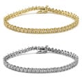 14k Gold 2ct TDW Diamond Tennis Bracelet
