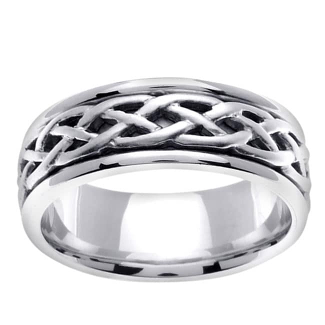 mens irish wedding band rings