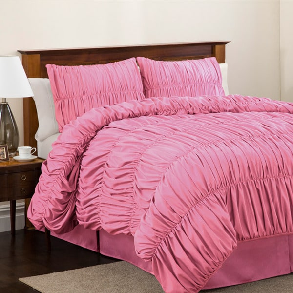 lush decor pink venetian full size 4 piece comforter set lush decor pink venetian full size 4 piece comforter set