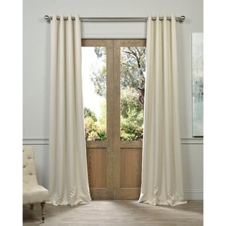 Beige Thermal Blackout 96-inch Curtain Panel Pair