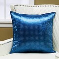 Checker Rhinestone Stud Velvet Pillow 19 x 19 (Set of 2)