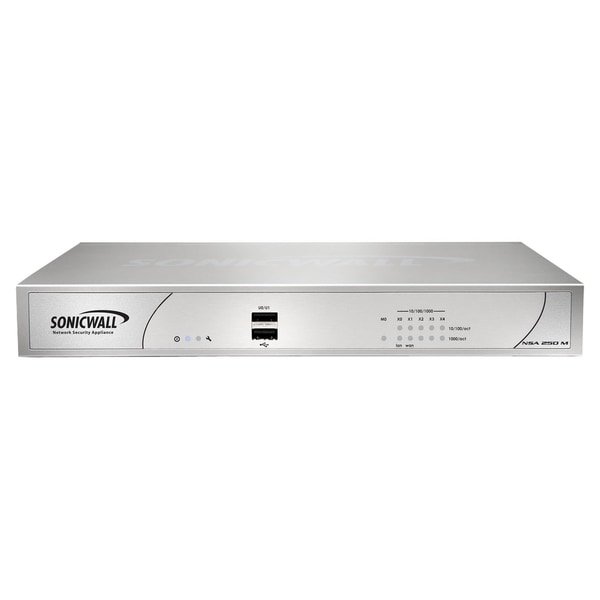 SonicWALL NSA 250M Firewall Appliance