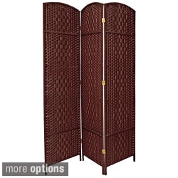 (_ _ ) Fiber Weave 4-foot Room Divider (China)