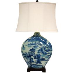 Low Price Fallow Blossom Porcelain Vase Lamp (China)