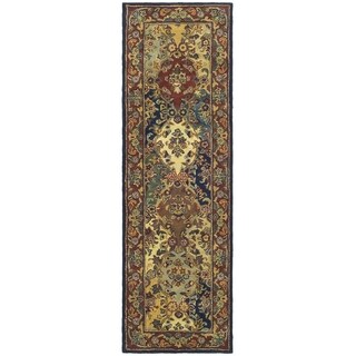 Handmade Heritage Heirloom Multicolor Wool Rug (2'3 x 20')