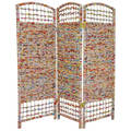 Recycled Magazine 4-foot Tall Room Divider (China)
