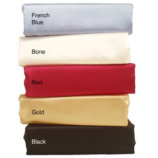 Scent Sation Charmeuse II Satin Twin XL-size Sheet Set