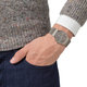 Skagen Men's Grey and Orange Accent Watch 