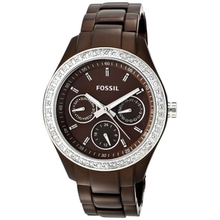 Fossil Women's 'Stella Boyfriend' Aluminum Multifunction Watch