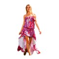 Rachel Lym Lola Strapless Cascade Maxi Swim Cover