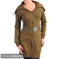 Stanzino Women's Olive Knee-length Jacket