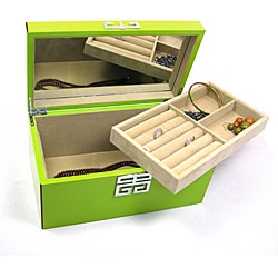 Seya Green High Gloss Jewelry Box-Image