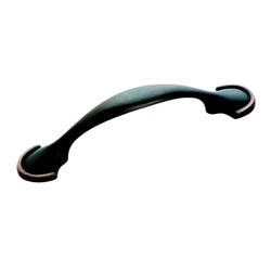 offset modern cabinet pulls in oil rubbed bronze