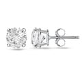 14k Gold 1/2ct TDW Round Diamond Stud Earrings (E-F, I1)