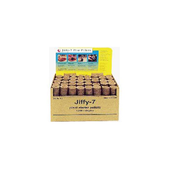 Jiffy 7 Bulk Box Of 1000 Peat Pellets Without Hole Overstock
