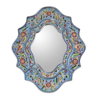 [1] Glass 'Blue Sky' Mirror (Peru)