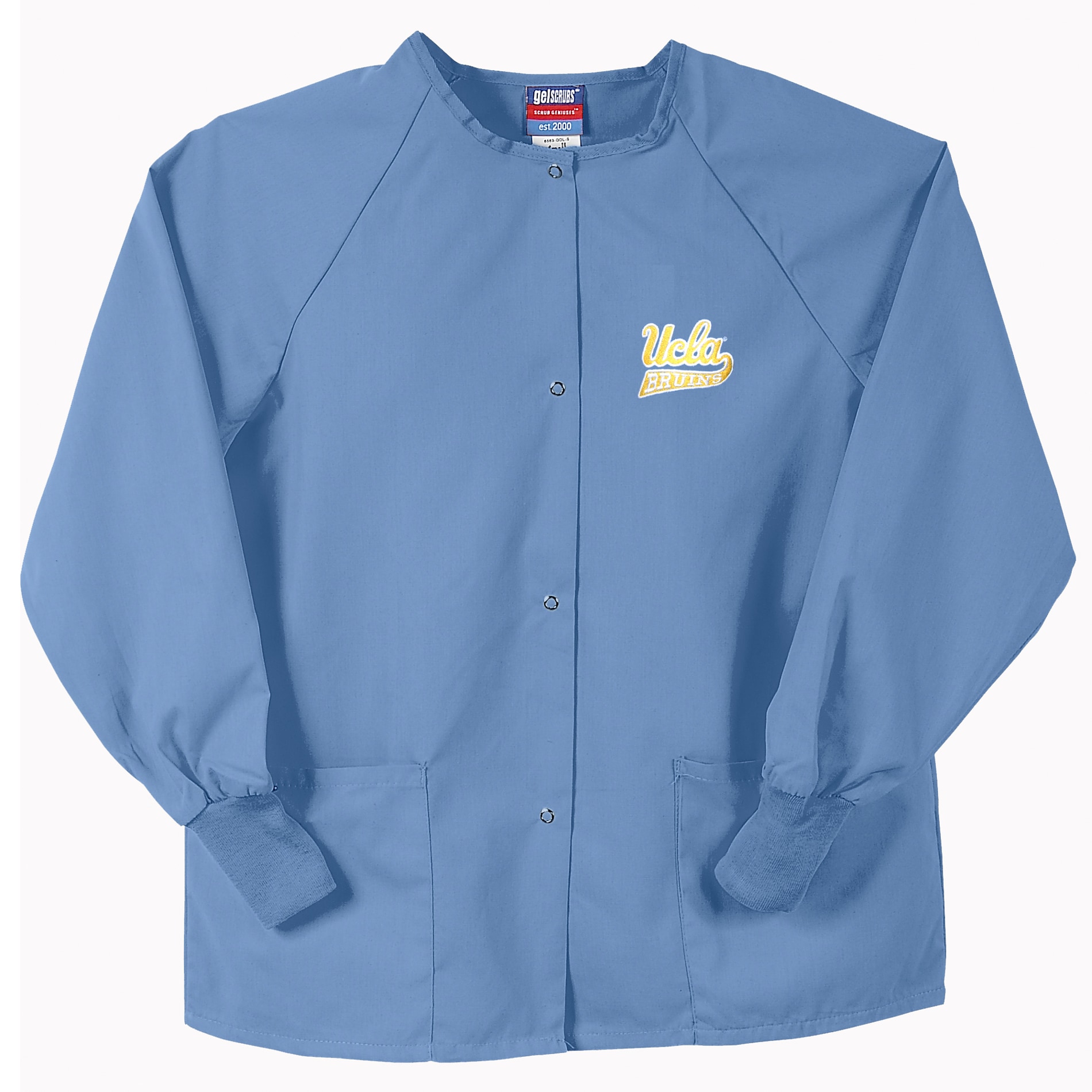Gelscrubs Unisex Blue NCAA UCLA Bruins Nurse Jacket