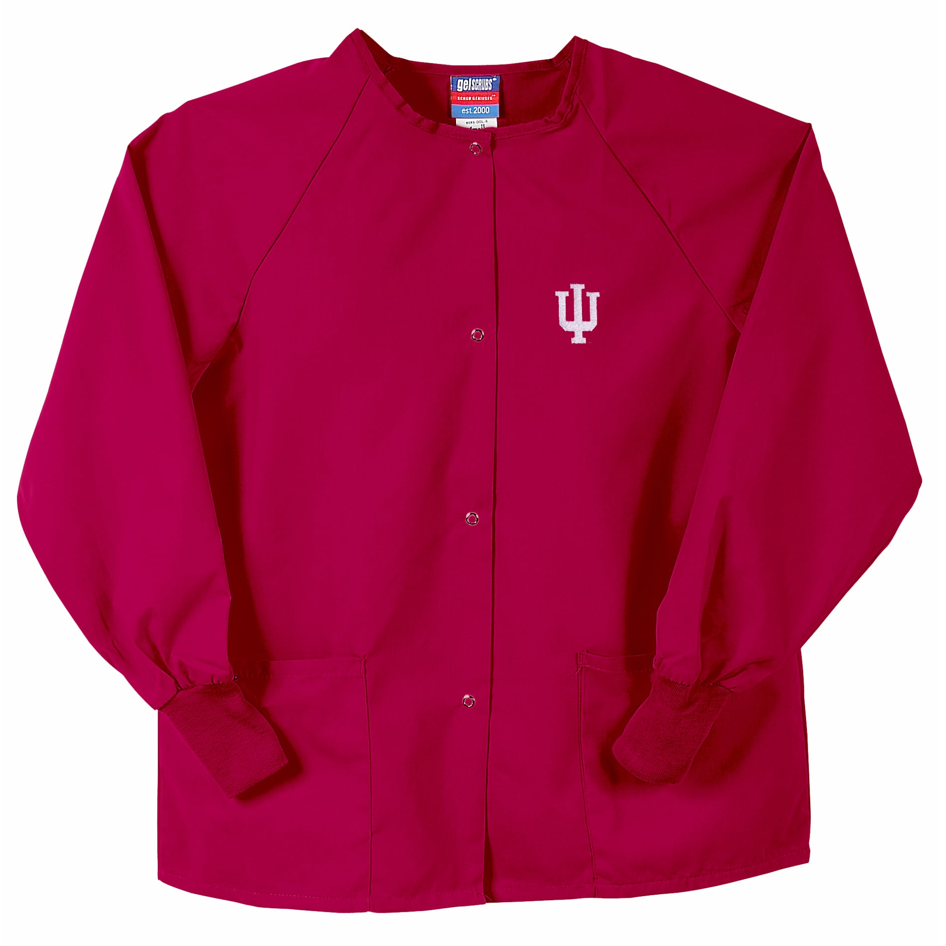 Gelscrubs Unisex Crimson Indiana Hoosiers Nurse Jacket