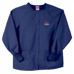 Gelscrubs Unisex Navy NCAA Boise State Broncos Nurse Jacket