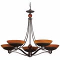 Triarch International Halogen VI 5-light Oil Rubbed Bronze Chandelier