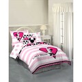 Minnie Mouse 'Hearts and Dots' 7-piece Reversible Bed in a Bag with Sheet Set
