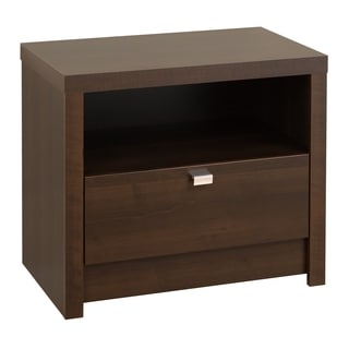 Valhalla Designer Series Espresso 1-Drawer Nightstand