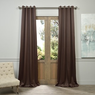 Grommet Java Designer Blackout 84-inch Curtain Panel Pair