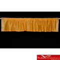 Mustard Sari Fabric Decorative Valances (India) (Pack of 2)