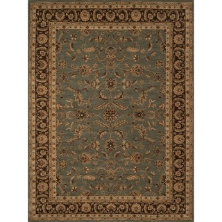 Buy Online Dorchester Blue/ Brown Rug (9'8 x 12'8)