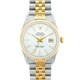 Pre-owned Rolex Men's Datejust Two-tone White Dial Watch