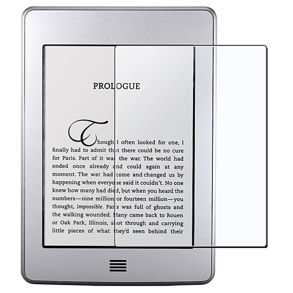 Anti-Glare Transparent Screen Protector for Amazon Kindle Touch (Pack of Two)