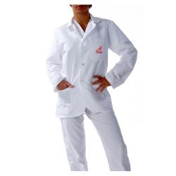 Gelscrubs Unisex NCAA Alabama Crimson Tide V-Neck Long Labcoat