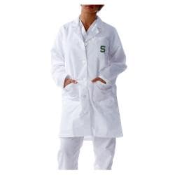 Gelscrubs Unisex NCAA Michigan State Spartans Long Labcoat