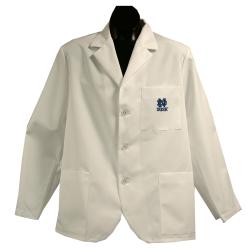 Gelscrubs Unisex NCAA Notre Dame Fighting Irish Short Labcoat