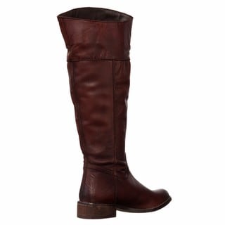 Mia Women&#39;s &#39;Xara&#39; Leather Riding Boots FINAL SALE - Overstock™ Shopping - Great Deals on MIA Boots