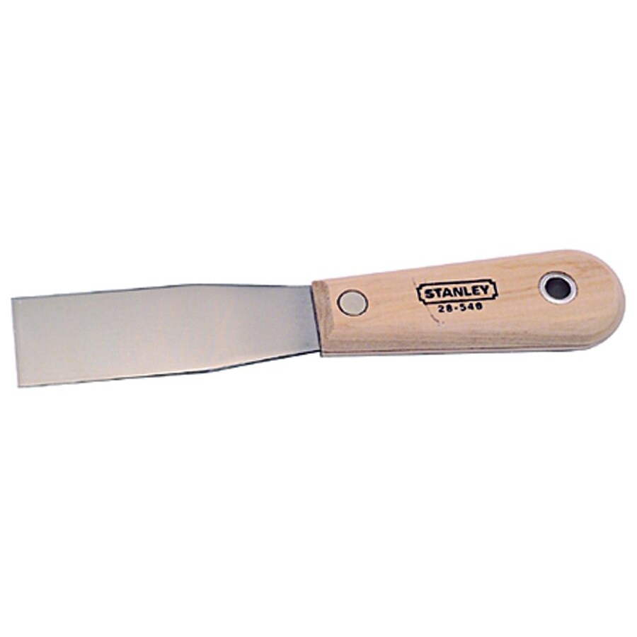 Stanley 1-1/4-inch Flexible Blade Wood Handle Putty Knife